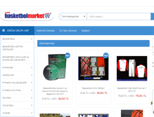 Tablet Screenshot of basketbolmarket.com